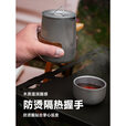 探险者（TAN XIAN ZHE）户外煮茶套装钛茶具钛杯钛水壶便携式旅行茶具户外煮茶烧水一体 1.5L钛水壶+茶具+红外炉+气券*2