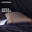 迪卡侬露营枕头舒适柔软单人枕易收纳枕头单人睡觉枕头ODC 新款-柔软舒适款露营枕非充气-墨绿色