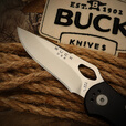 BUCK巴克 美国原装进口折叠刀 野营户外生存装备便携生存刀 722BKS1-B