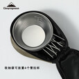 CAMPINGMOON柯曼雪拉碗科曼雪拉杯304不锈钢碗户外露营雪拉碗套装多用途水杯 【3个小号雪拉碗+收纳包】