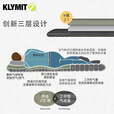 Klymit Klymaloft系列舒适记忆棉充气睡垫 户外露营防潮空气海绵睡垫 加长加宽款-灰绿
