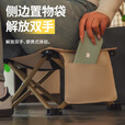 探险者（TAN XIAN ZHE）折叠凳子高铁折叠椅火车无座神器户外便携排队小马扎露营写生椅子 【四人出行】52L折叠箱+黑色凳*4
