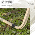 疆屿疆屿户外折叠椅子便携式野餐克米特椅超轻钓鱼露营装备椅沙滩桌椅 特大加高克米特椅【咖啡】