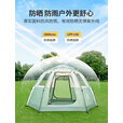 山扉山扉户外全自动速开露营帐篷防晒防雨儿童家庭公园野营野 六角自动帐篷
