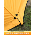 北山狼 帐篷户外野营过夜防暴雨露营专业登山徒步帐篷双层 黄色【专业级轻量化铝杆-赠露营灯】