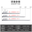 Campingmoon柯曼新品户外不锈钢营地钉加强固定420J1防脱落露营帐篷天幕配件 【K20】王者营钉20cm