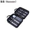 靠森（Kaooseen）户外调料瓶套装 便携户外调料套装收纳包盒袋箱野炊露营防漏分装 3个尖叫方瓶