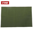 户外鲸 擦枪垫布 防潮防水械具分解擦拭垫布 100*75cm 军绿色 无字款
