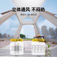 原始人帐篷户外折叠便携式野外露营装备全套过夜自动防晒防雨加厚 标准款【一室一厅】带门厅杆