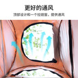 麓格立户外洗澡帐篷移动厕所马桶露营淋浴房加厚钓鱼更衣临时保暖换衣 橙色两窗【120*120*190CM】