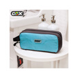GOX洗漱收纳包旅行户外必备洗漱包男士干湿分离化妆包便携数码收纳袋 湖蓝色 大号