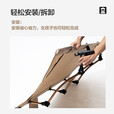 牧高笛（MOBIGARDEN） 折叠床 户外露营高低两用折叠床便携式单人办公室午休床 橄榄绿