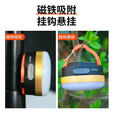 喜马拉雅户外露营帐篷灯家用应急照明灯led可充电野外营地小马灯超亮挂灯 电池款（不带电池）