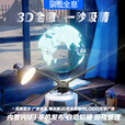 乳圆 裸眼3d全息投影仪空中立体悬浮无屏显示led无缝拼接大屏商店展会吸睛引流新颖创新风扇屏广告机 三代超清80cm无缝拼接款