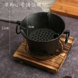 花乐集碳炉家用烧烤炭围炉炭火炉子煮茶木炭烤肉炉庭院铁炭炉便携烤肉盘 小号铸铁炭炉16cm