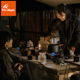 火枫（FIRE-MAPLE） 户外盛宴4套锅特别版 气炉锅具 野营便携折叠野外野炊野餐炊具餐具套装 盛宴4特别版 擎天炉套锅（全套齐全）