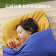 京东京造 儿童成长睡袋 学生午睡被子户外露营保暖午休三档调节恐龙0.8kg