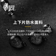 黑冰（BLACKICE）徒步登山防水雪套沙漠防沙鞋套户外耐磨防泥鞋套雪地脚套Z2160 Z2160/黑色 S