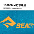 SEA TO SUMMIT户外漂流游泳防水收纳袋70D溯溪沙滩超轻卷口透气可折叠密封包 8L-黑色-透气防水-25款