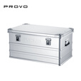 酷麦装备（PROVO）铝箱铝桌折叠箱露营装备收纳车尾箱储物后备车载户外旅行箱 SZ-05铝色5号旅行箱800*500*400