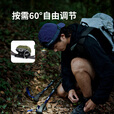 Naturehike挪客高防水户外头灯 照明露营强光超亮钓鱼夜跑徒步登山夜钓越野 8级防水8档调光/升级绿/不含电池