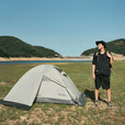 牧高笛冷山帐篷单双人帐篷户外露营徒步帐轻量化冷山1/2/3/4/冷山UL 【双人】冷山2 PLUS晨雾白
