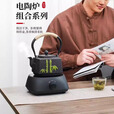 北极狼围炉煮茶壶铸铁水壶室外炭烤茶壶家用煮茶配件大容量功夫茶具 【免生锈】手工铸铁壶300ML