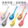钛途（TITO TITANIUM） 纯钛汤勺调羹99.5%钛合金家用户外野营餐具厨具勺子 纯钛勺-哑光-大号