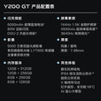 vivo【24期免息】Y200 GT 高通第三代骁龙7 144Hz 1.5K金刚护眼屏 6000mAh蓝海电池 新品手机 雷鸣 12GB+256GB【24期0费用】
