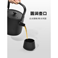 原始人围炉煮茶器具全套铸铁茶壶家用室内烧水泡茶明火电陶炉铁壶 极简-100ML铸铁杯（2只装）