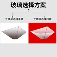 中迪全息展示柜3D立体全息投影展柜全息金字塔展柜科技馆展厅三维立体悬浮成像展透明展柜互动展示屏 全息展柜3.5米