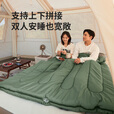 挪客玲珑睡袋四季通用款成人户外露营双人便携被子两用 L150/结晶釉/标准/左开