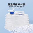 原始人户外折叠水桶家用储水带龙头车载水箱便携式塑料蓄水容器 5L加厚