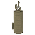 出众者战术弹夹套便捷单联快拔套手电筒工具收纳套molle通用配件弹夹袋 烟绿色/RGN