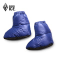 黑冰（BLACKICE）户外灰鹅绒羽绒脚套 冬季室内轻量保暖袜套Z2163 天蓝 M