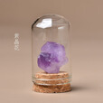 溥畔天然水晶45种原石标本摆件儿童科 紫晶花