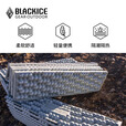 黑冰（BLACKICE）户外露营GEO单人蜂巢防潮垫铝箔款轻量可折叠便携蛋巢野餐垫Z6106 Z6107淡青色（plus）