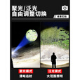 JZDZ日本进口品质手电筒强光充电式小型便携超亮户外耐用家用远射超长 顶配-99800w白激光 大容量26650
