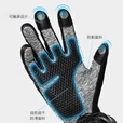 龙鳞甲半指防割手套战术射击欧标5级防割手套户外骑行半指透气运动手套 重型防割手套+尼龙挂钩 M