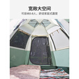 山扉山扉户外全自动速开露营帐篷防晒防雨儿童家庭公园野营野 六角自动帐篷