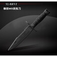 COLD STEEL美国冷钢COLDSTEEL未开刃橡胶1217搏击训练刀对战练习刀M16龙裕M9 冷钢M9橡胶版