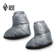 黑冰（BLACKICE）户外灰鹅绒羽绒脚套 冬季室内轻量保暖袜套Z2163 天蓝 M
