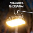 LEM户外露营灯便携超亮充电长续航帐篷灯野营露营照明灯应急防水挂灯 K3pro/续航35小时/三档色温/无极调光