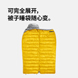 Naturehike挪客蝉翼羽绒睡袋成人户外冬季加厚防寒保暖睡袋轻量被子隔脏睡袋 适宜4.7~13.2℃/夜幕黑CW400/M