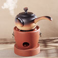 糜岚（MieLanat）潮州红泥风炉仔围炉煮茶壶泡茶炭火耐高温明火潮汕木炭炉电碳两用 底座
