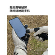 牧高笛冷山云岭功能手套 户外徒步露营滑雪骑行防滑保暖触屏手套 夜幕黑 L