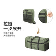 Naturehike挪客可折叠拖轮包户外露营收纳包储物包便携旅行大容量行李箱带轮 橄榄绿
