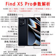 OPPOFind X3 Pro骁龙888 5000万双主摄IMX766 10亿色臻彩屏60倍显微镜  Find X5 Pro-黑釉 12GB+256GB
