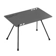 CARGO CONTAINER韩国户外折叠桌超轻便携铝合金露营可折叠桌子 深灰色 折叠桌