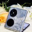 华为（HUAWEI）【24期免息】Pocket2折叠屏新品手机翻盖折叠鸿蒙NFC双向北斗卫星消息 大溪地灰12G+256G 官方标配